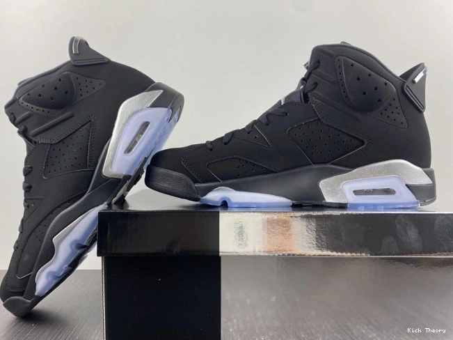 Kick Theory Air Silver Jordan 6 DX2836-001 Metallic 0818